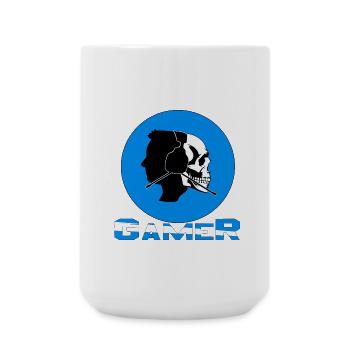 Gamer - Large Mug 440 ml - white - Front