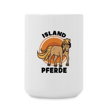 Gallop Horses Icelandic Horses Horse Love Saying - Large Mug 440 ml - white - Front