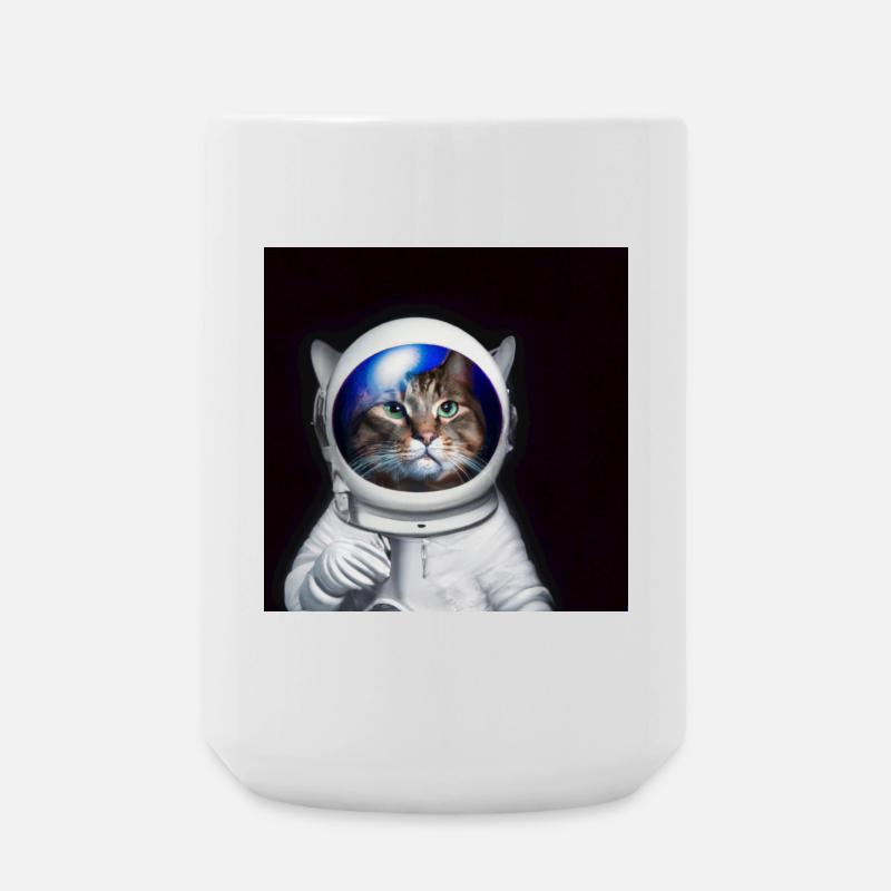 Astro Chat - Grande tasse 440 ml - blanc
