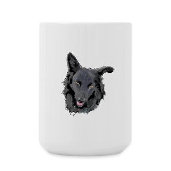 Mudi - Large Mug 440 ml - white - Front