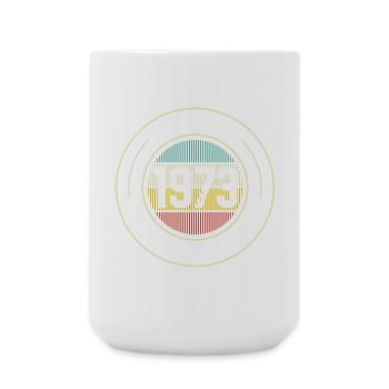 Vintage 1973 Original Parts Badge - Large Mug 440 ml - white - Front