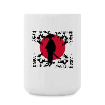 Japan Manga Anime Japanese Cartoon Cosplay - Large Mug 440 ml - white - Front