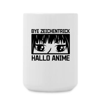 Zeichentrick Anime Statement Manga Comic Kanji - Große Tasse 440 ml - Weiß - Vorne