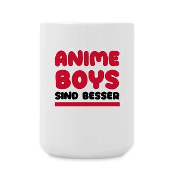 Anime Comic Statement Manga Popkultur Asiatisch - Große Tasse 440 ml - Weiß - Vorne