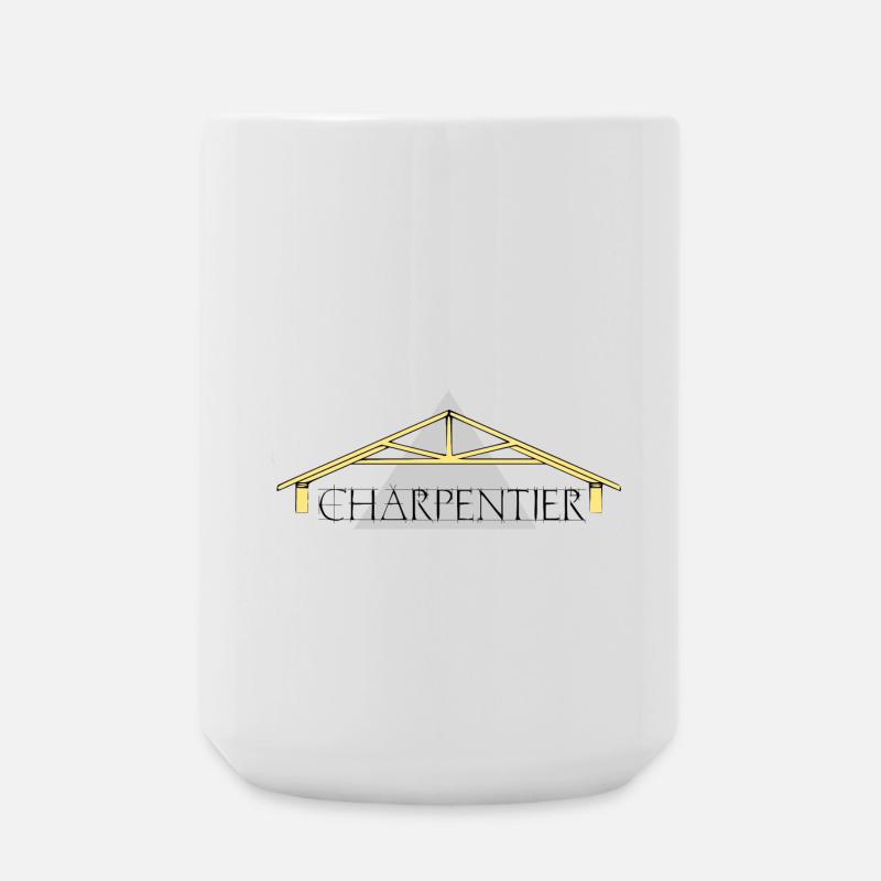 Zimmermann - Große Tasse 440 ml - Weiß