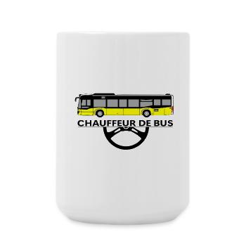 Chauffeur de bus - Grande tasse 440 ml - blanc - Devant