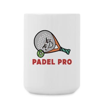Racket Padel Statement Balls Padel Game Sport - Large Mug 440 ml - white - Front