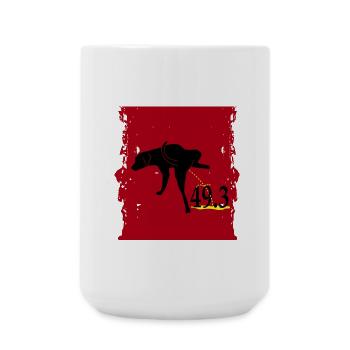 49.3 - Große Tasse 440 ml - Weiß - Vorne