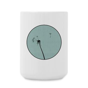 Pissenlit - Grande tasse 440 ml - blanc - Devant