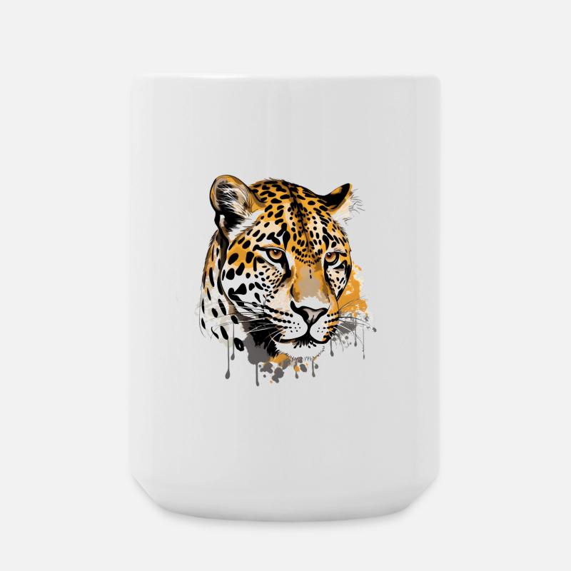 Jaguar - Große Tasse 440 ml - Weiß