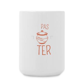 J peux pas j ai poterie - Grande tasse 440 ml - blanc - Devant