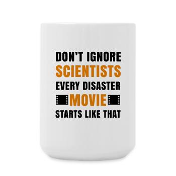 Soirée cinéma Fernsehabend Movies Déclaration Cineast - Grande tasse 440 ml - blanc - Devant