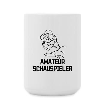 Schauspieler Statement Movies Filme Kino Nacht - Große Tasse 440 ml - Weiß - Vorne