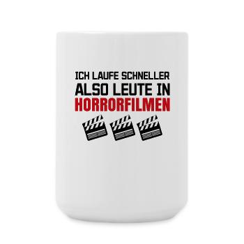 Kinoabend Movies Statement Filmabend Filme Cineast - Große Tasse 440 ml - Weiß - Vorne