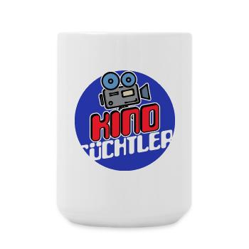Movies Kamera Streaming Theater Statement Kino - Große Tasse 440 ml - Weiß - Vorne