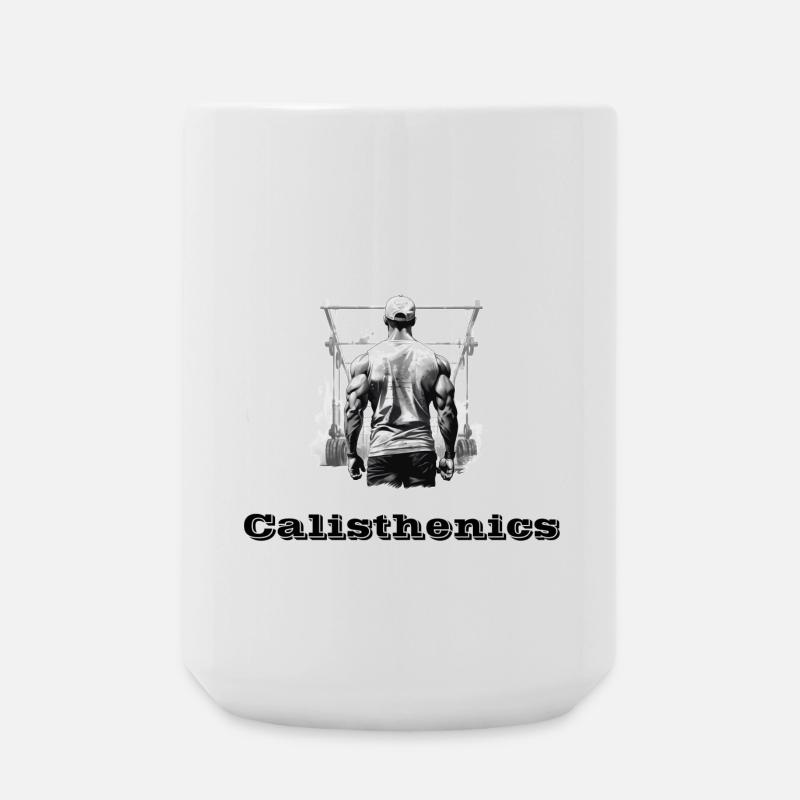 Calisthenics - Large Mug 440 ml - white
