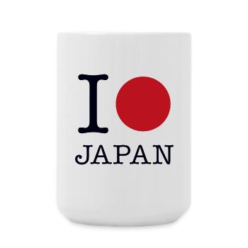 J’AIME LE JAPON - Grande tasse 440 ml - blanc - Devant
