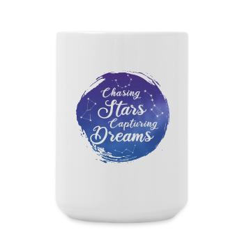 Hunting Stars Catching Dreams - Large Mug 440 ml - white - Front