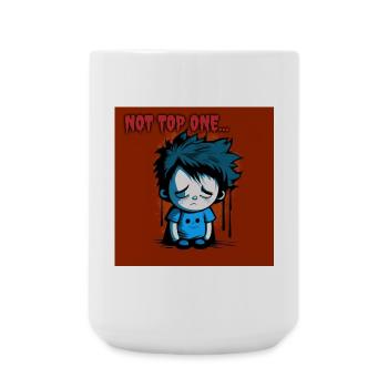 Geek - Nicht top 01 - Große Tasse 440 ml - Weiß - Vorne