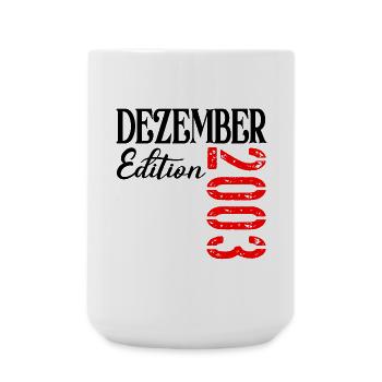 23. Geburtstag - Dreiundzwanzig Edition 2003 - Große Tasse 440 ml - Weiß - Vorne