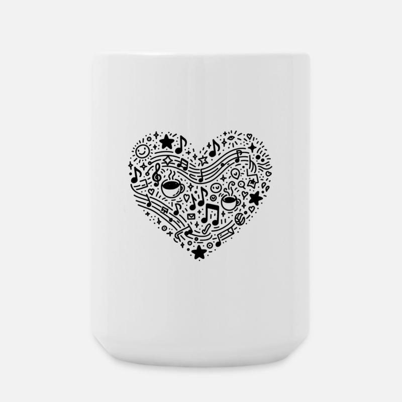 Everyday Love - Large Mug 440 ml - white