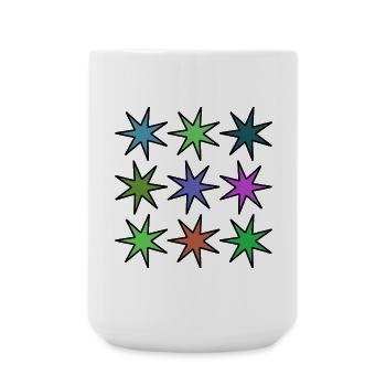 CHRISTMAS. YEAR. ANNIVERSARY. RETIREMENT. FATHER'S DAY - Large Mug 440 ml - white - Front