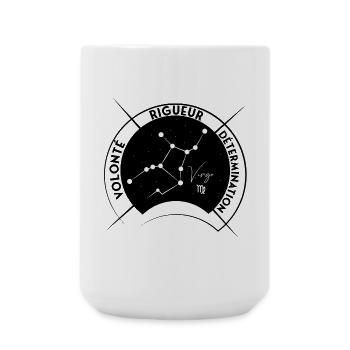 design vierge - Grande tasse 440 ml - blanc - Devant