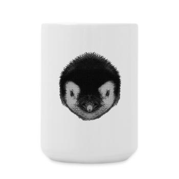 pinguinbaby, tiergesicht - Große Tasse 440 ml - Weiß - Vorne