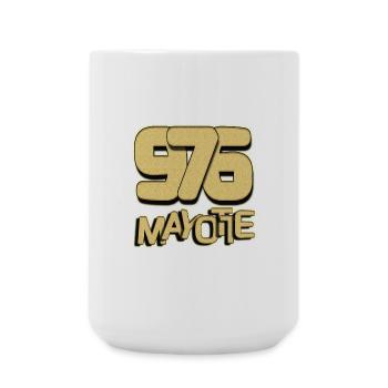 T SHIRT 976 MAYOTTE_MAORÉ - Grande tasse 440 ml - blanc - Devant