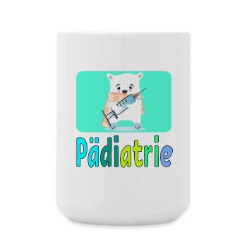 Pädiatrie Kinderkrankenhaus - Arztpraxis - Große Tasse 440 ml - Weiß - Vorne