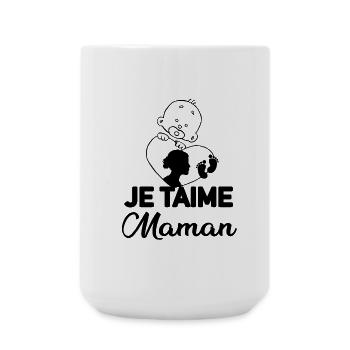 Motif Astral Éclatant pour Vêtements Unisexes - Grande tasse 440 ml - blanc - Devant