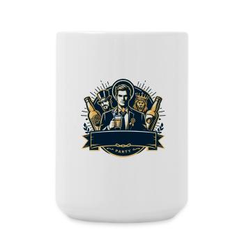 JGA - Junggesellenabschied 4 - Große Tasse 440 ml - Weiß - Vorne