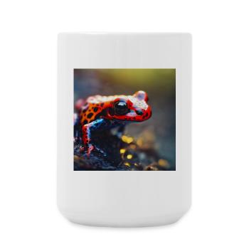 Grenouille Colorée - Grande tasse 440 ml - blanc - Devant