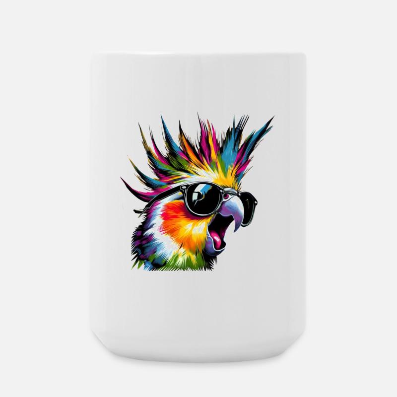 Crazy Nymph (01) - Große Tasse 440 ml - Weiß