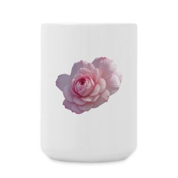 Rose Pink - Large Mug 440 ml - white - Front