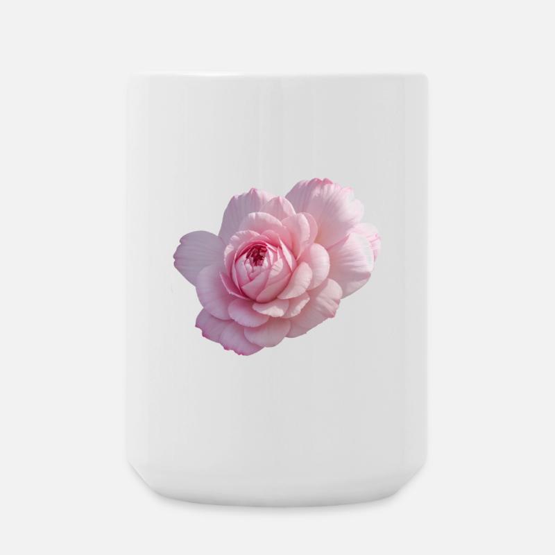 Rose Pink - Grande tasse 440 ml - blanc