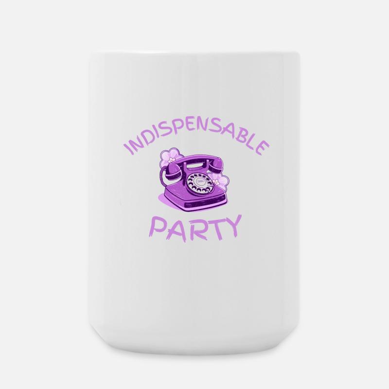blah blah blah party indispensable - Grande tasse 440 ml - blanc
