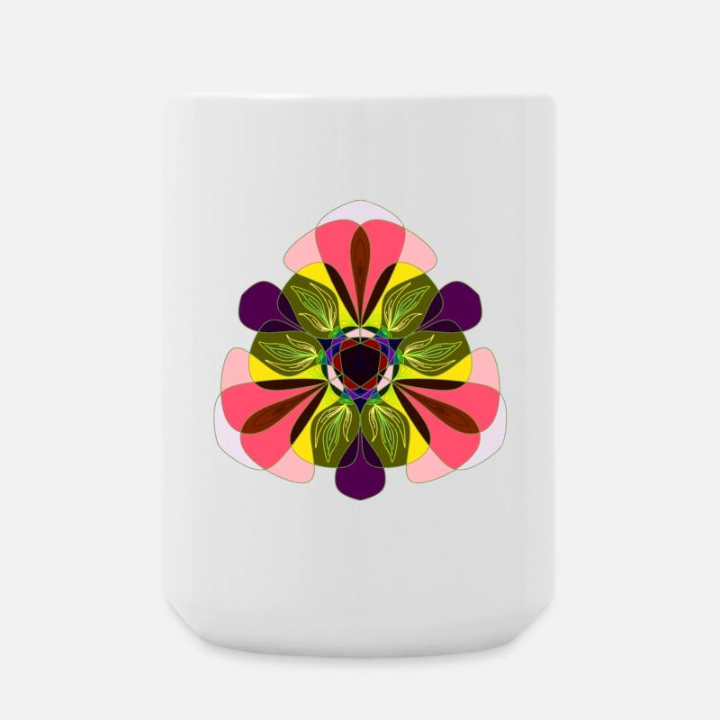 Ornament - Große Tasse 440 ml - Weiß