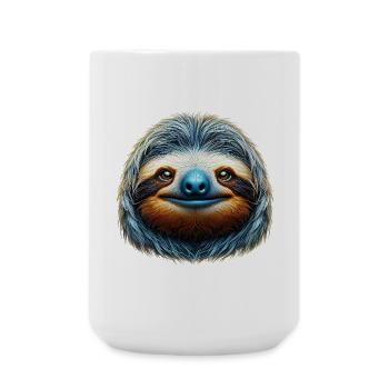 Sloth - Large Mug 440 ml - white - Front