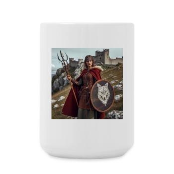 Viking Warrior - Large Mug 440 ml - white - Front
