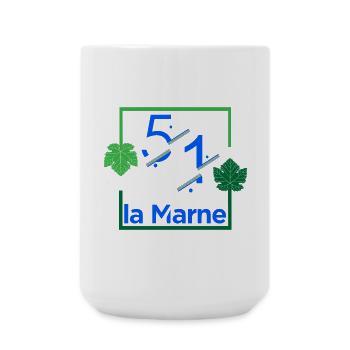 The Marne - Large Mug 440 ml - white - Front