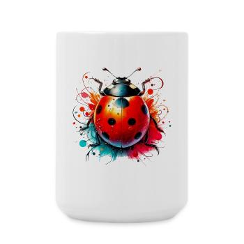 Coccinelle - Grande tasse 440 ml - blanc - Devant