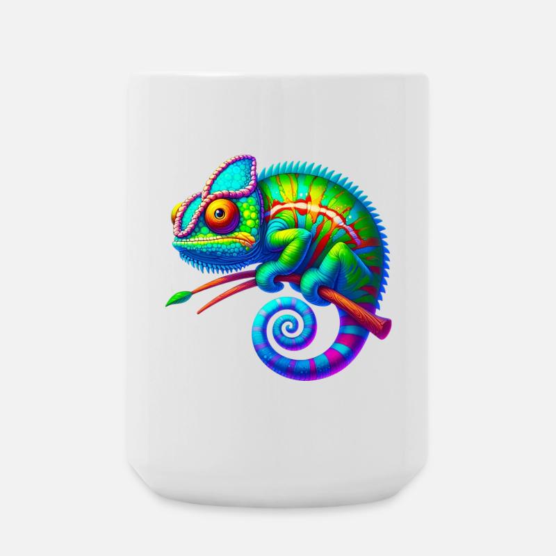 Chameleon - Large Mug 440 ml - white