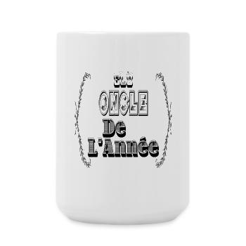 Elu Oncle Année Tonton - Grande tasse 440 ml - blanc - Devant