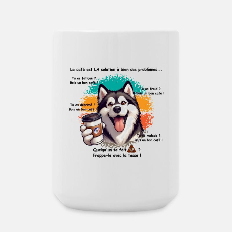 Coffee - Large Mug 440 ml - white