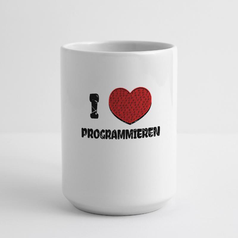 Developer Herz Webentwickler Statement Computer Große Tasse 440 ml