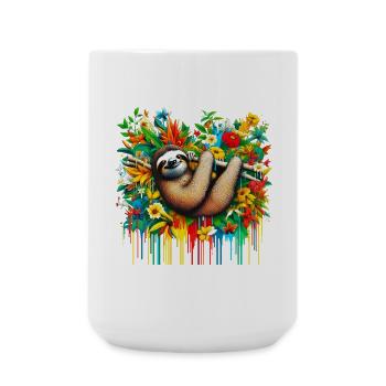 Paresse - Grande tasse 440 ml - blanc - Devant