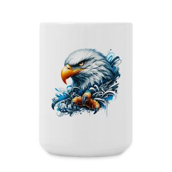 Aigle - Grande tasse 440 ml - blanc - Devant