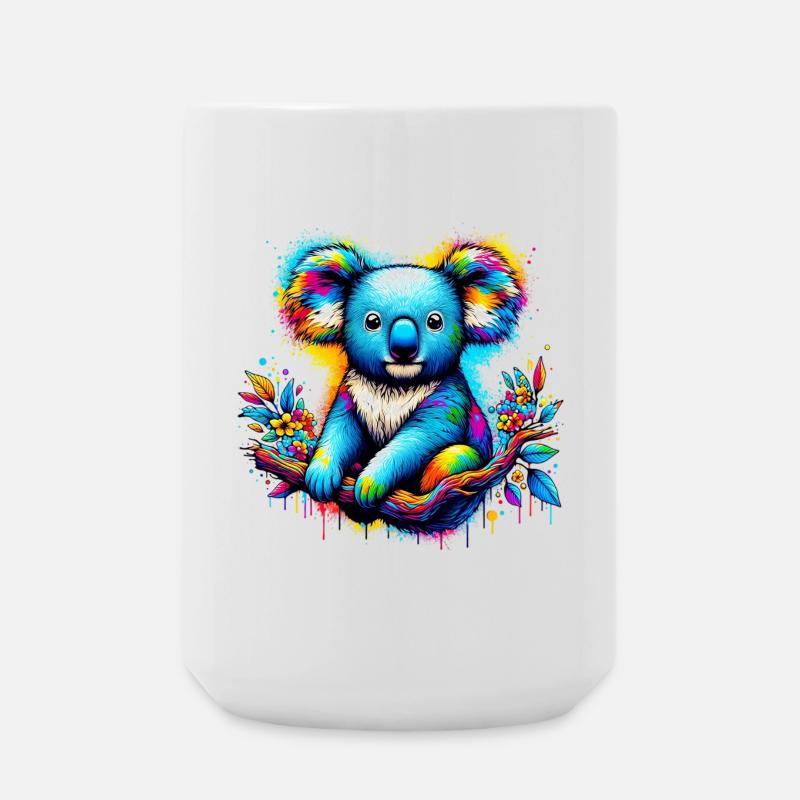 Koala - Große Tasse 440 ml - Weiß