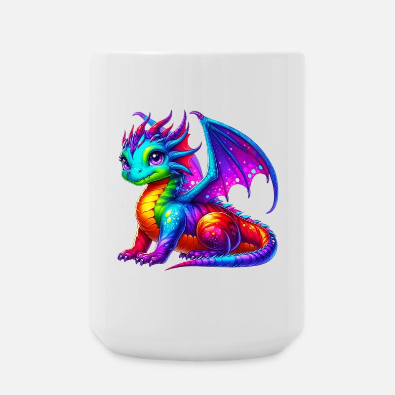 Dragon - Grande tasse 440 ml - blanc